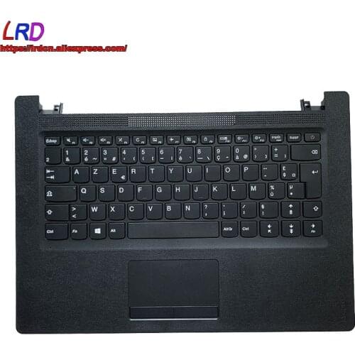 New Original FR French Keyboard with Shell C Cover Palmrest Upper Case for Lenovo Ideapad 110-14 IBR ASTLaptop 5CB0L45746