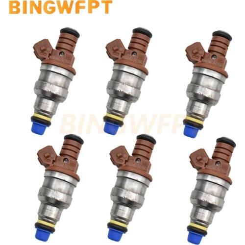 Original Refurbishment 6PCS/SET Fuel Injector Nozzle OEM 0280150975 0 280 15 0975 For G-M Omega Silverado 4.1 V6