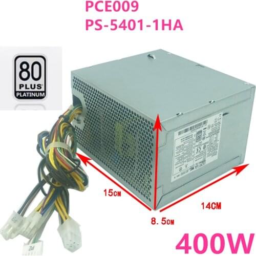 Original New PSU For HP ProDesk 400 600 680 700 800 880 G1 G2 Z240 400W Switching Power Supply PCE009 PS-5401-1HA 796346-001