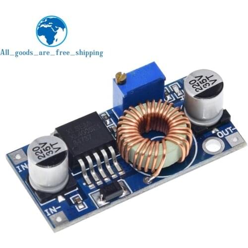 TZT XL4005 DSN5000 Beyond LM2596 DC-DC adjustable step-down 5A power Supply module,5A Large current Large power