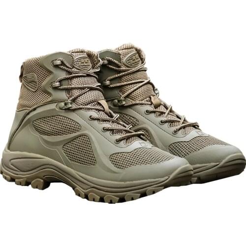 Military Trekking Men Shoes Spring Fall Combat Army Tactical Hunting Boot Breathable Mountain Ankle Boots Botas Tacticos Zapatos