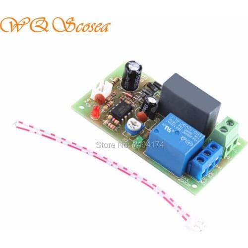 WQScosea Q8S-285 AC 220V 230V 240V Trigger 0-5 Min Delay Timer Timing Switch Time Relay NE555 Power-ON Delay OFF-ON Board Module