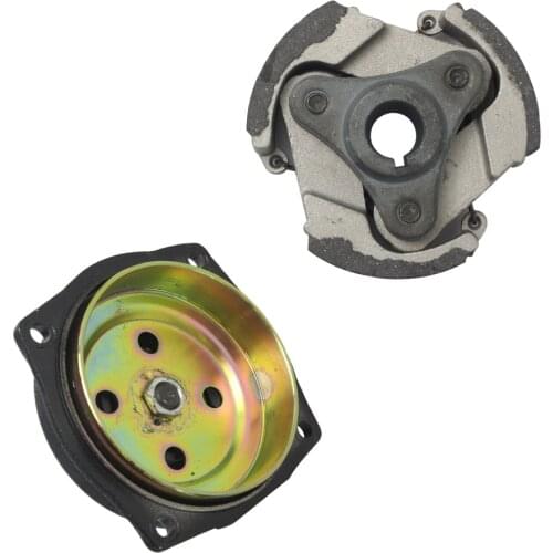 BIG 6 25H 7T Teeth Gear box + Clutch Pad forT8F Chain of 2 Stroke 43cc 47cc 49cc mini Pocket Bike Quad ATV Dirt Bike Minimoto