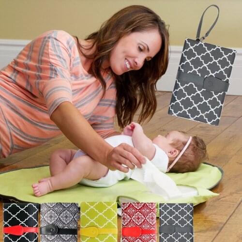 1pcs baby portable diaper changing pad travel table Changing Station changing mat sheet Kit Diaper care products J0102