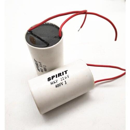 1pcs MKP 400V 22uF electrodeless filter film capacitor fever start capacitor