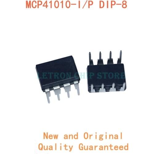 10PCS MCP41010-I/P DIP8 MCP41010 I/P DIP-8 DIP new and original IC Chipset