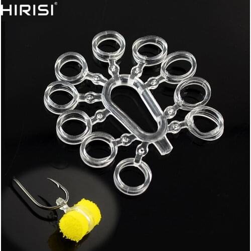 20pcs Carp Fishing Accessories Baits Bands Elastic Boilie Pellet Transparent Fishing Tackle