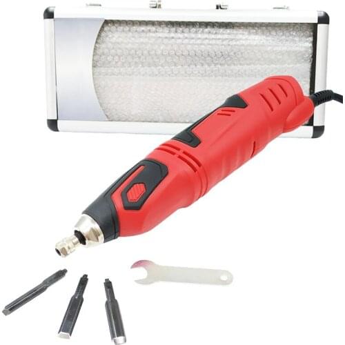220V-240V 50W Woodworking Electric Carving Knife Engraving Machine With 3 Blades Woodworking Carving Tools