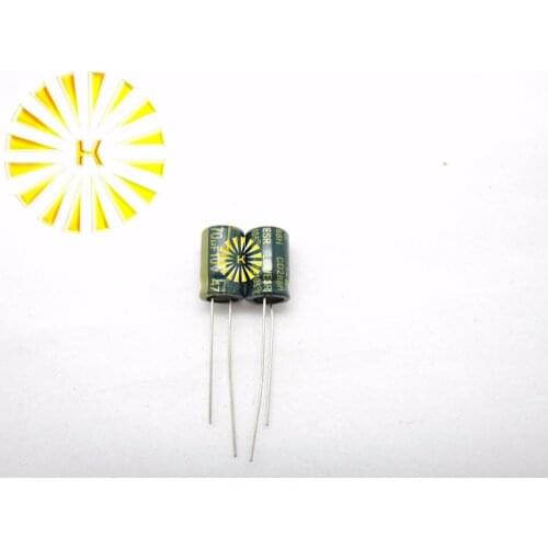 500pcs X 100% New 470UF 10V 8X12 LOW ESR Aluminum Electrolytic Capacitor