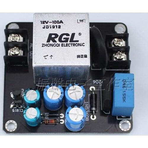 AC 220V 100A Power supply Delay soft start starting up For Amplifier Borad Speaker Protection board