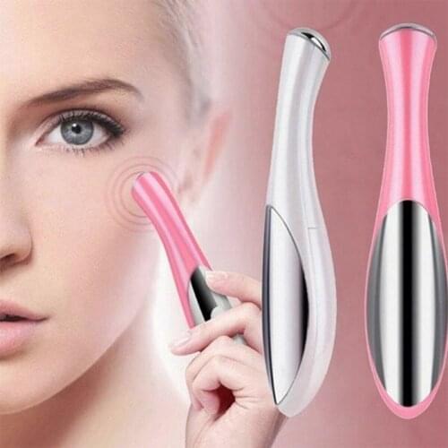Mini Electric Vibration Eye Face Massager Anti-Ageing Wrinkle Dark Circle Pen Removal Rejuvenation Beauty Care Portable Pen