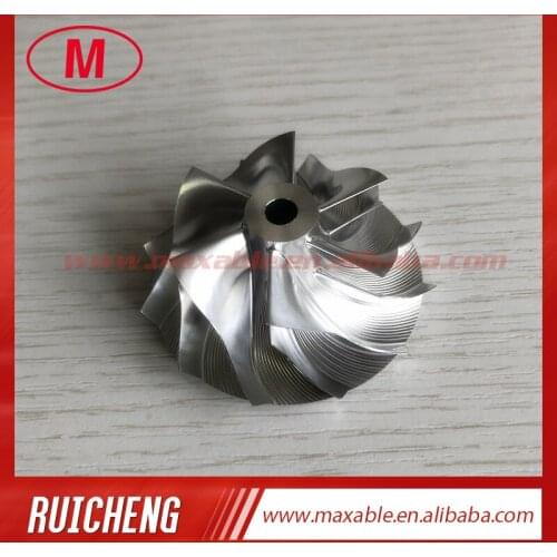 GT15-25 37.84/49.00mm 6+6 blades 706164-0001 Performance turbo billet/milling/aluminum 2618 compressor wheel for 454164-0004