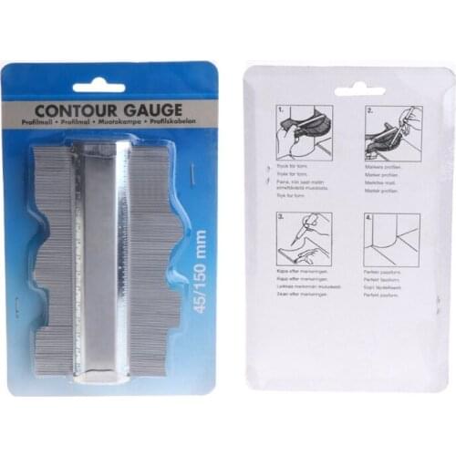 150mm 6inch Contour Profile Gauge Tiling Laminate Tiles Tools Duplicator