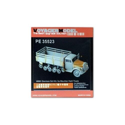 KNL HOBBY Voyager Model PE35523 Sd.Kfz.3 & quot; Mechanical Mule & quot; Metal etch for semi-track carrier upgrades
