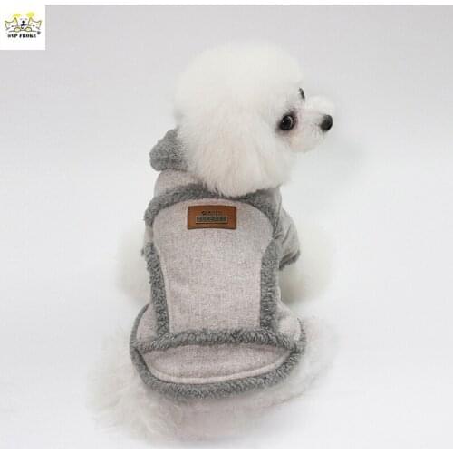 Autumn And Winter New Trend Fashion Dog Clothes Explosion Models Teddy VIP European And American Style Cotton Jacket Pet Feet