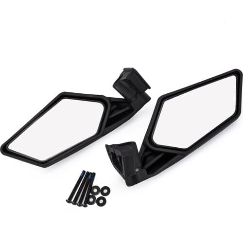 Motorcycle UTV rearview mirrors fit bombardier Can Am Maverick X3 2017 2018 rear mirrors Motorcycle Mirror Flat mirror