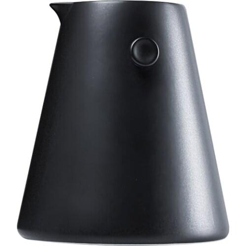 2020 New Design Household Hand Drip Coffee Set with Filter V60 Drip Brewing Device Ceramic Material 650ml Sharing Coffee Pot