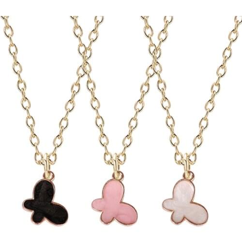 Korean Fashion Female Student Bow Knot Pendant Choker Super Fairy Temperament Clavicle Chain Girlfriend Necklace Tide Jewellery