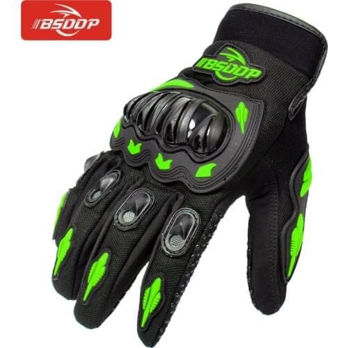 2PCS Motorcycle Gloves Breathable Full Finger Racing Gloves Outdoor Sports Protection Riding Cross Dirt Bike Gloves Guantes Moto