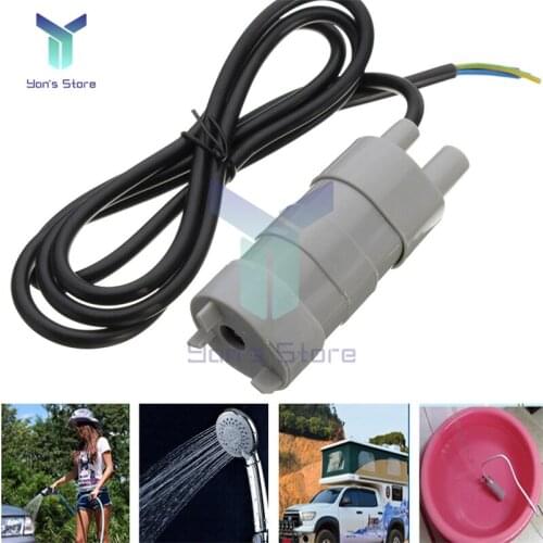 JT-500 12V DC High Pressure Submersible Pump Water Pump 600L/H 5M for Water Aquarium Bath Water Pump Garden Newest Washing Pumps