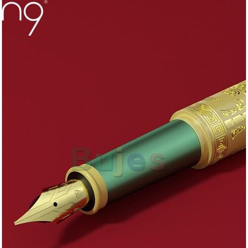 N9 Mingding Fountain Pen Set, National Style High-end Exquisite Business Signature Pen, Student Calligraphy Pen, Office Supplies