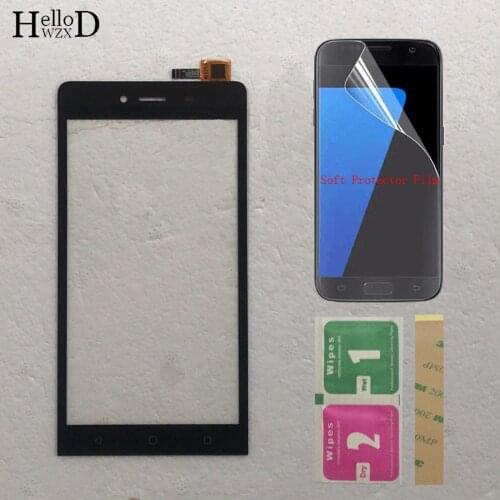 Touch Screen Digitizer Panel For Micromax Canvas Q354 Sensor Touch Smartphone Touch Panel Glass Touchscreen Protector Film