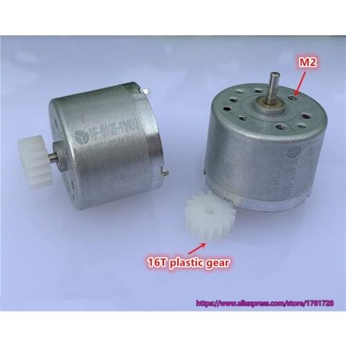 Brand new RF-310T shaft diameter 2mm 310 DC motor 3V 5V 6V metal brush DC motor small current low noise