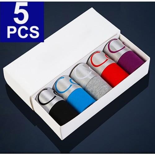 Brand Underwear Men Boxer Shorts Men Underwear Modal Cotton Boxers Men Solid Boxershorts Plus Size Boxers Hombre Mens Panties