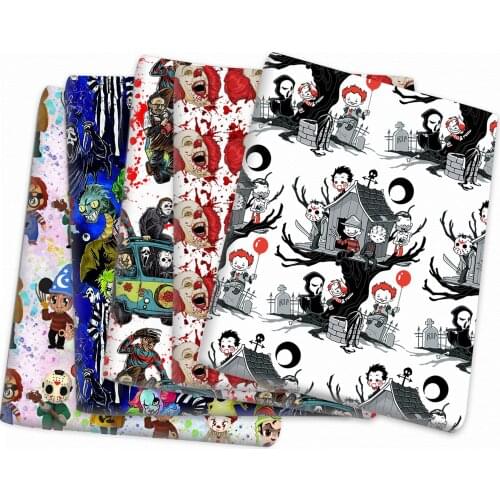 Cartoon Planet Astronau Polyester Cotton Material Fabric Patchwork Sewing Kid Home Textile Cloth Quilting Dress Curtain,1Yc16569