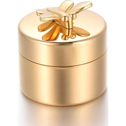 Gold Butterfly Cremation Urn Stainless Steel Human Memorial Ashes Mini Urn Funeral Keepsake Pet Urn
