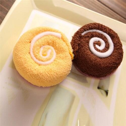 100pcs Cake Towel Colorful Candies Creative Party Gift Towels Microfiber Fabric Lovely Towel Mini Lollipop Towel wedding decor