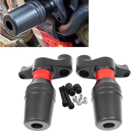 Motorcycle Accessories CNC Frame Sliders Crash Pads Fairing Guard Protection For Ducati Panigale V4 Streetfighter V4S 2020 2021