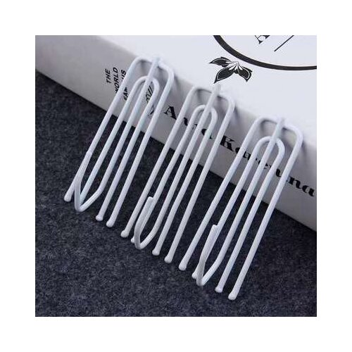 Curtain Accessories 15PCS/Pair Window Curtain 4-Prong Hooks for Top of Curtains