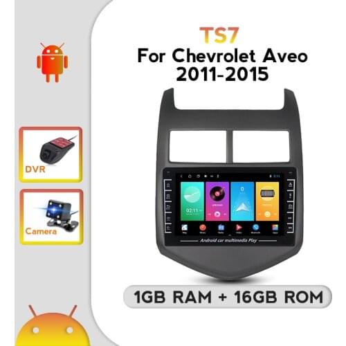 Android TS7 Car Stereo Radio For Chevrolet Aveo 2011 2012 2013 2014 2015 Video Multimedia Player BT FM/AM GPS Navigation Carplay