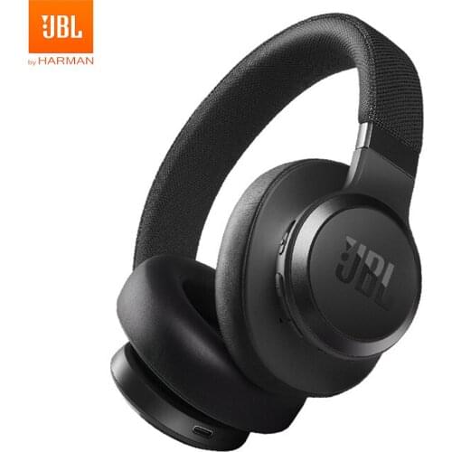 JBL LIVE 660NC Active Noise Cancelling Wireless Headphone Bluetooth 5.0 ANC Earphone with Stereo Mic Fast Charging Sport Headset