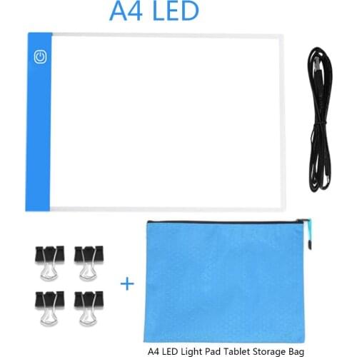 Stepless Dimming LED Light Pad for diamond painting Artcraft Tracing Light Box Digital Tablets Painting writing Drawing Tablet