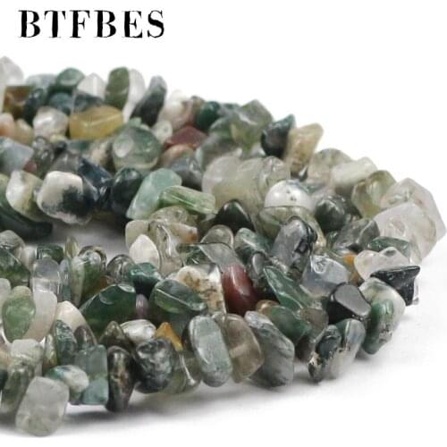 BTFBES Wholesale Indian agate Irregular Gravel bead spacers beads For Handmade bracelet Ear Studs Jewelry Accessories making
