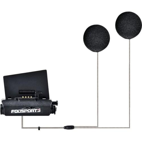 Fodsports FX8 Intercom kits Microphone Speaker with Headphone Earphone only suitable for FX8 Motorcycle Helmet Headset Intercom