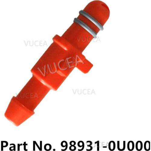 Washer spray nozzle For Hyundai Solaris Accent Verna Kx1 RIO High mounted stop lamp rear windshield washer nozzle 989310U000