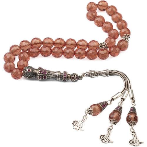 Colour Changing Zultanite Stone Rosary with Ottoman Tughra