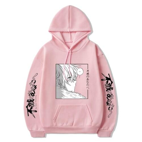 2021 New Anime To Your Eternity Fushi Hoodies Women Kawaii Spring Summer Harajuku Cartoon Graphic Hoody Sweatshirts