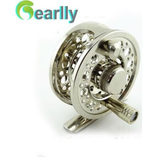 New Fishing Reels 3/4WT 2+1BB 1:1 Fly fishing All Aluminum Alloy Fish Wheel for Ice Raft Fishing