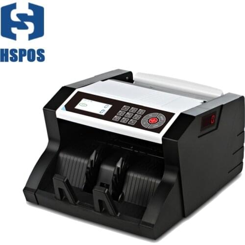 New Automatic Detecting UV+MT+MG Money Counter Machine With Front LCD,Side LCD Color Changing for Bank