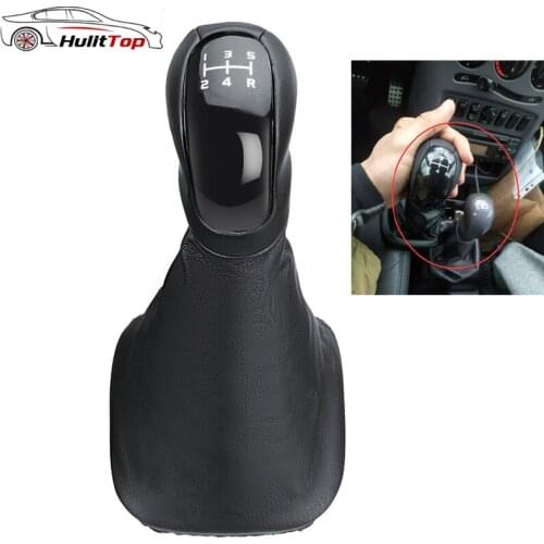 Manual 5 Speed Gear Stick Shift Knob Level Leather Boot For Mercedes Benz A-Class W168 1997 1998 1999 2000 2001 2002 2003 2004