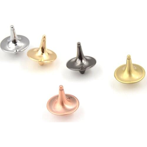 Silver Spinning Top Hot Movie Totem Print Spinning Top Metal Gyro Great Accurate