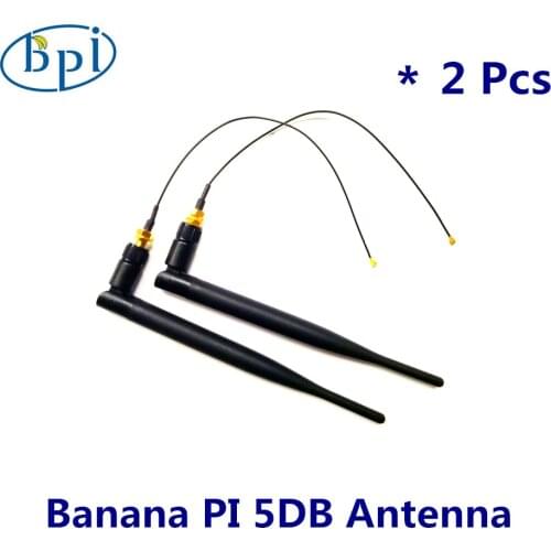 Banana Pi 5DB WiFi Antenna for Banana Pi R1 Router board 2pcs/lot