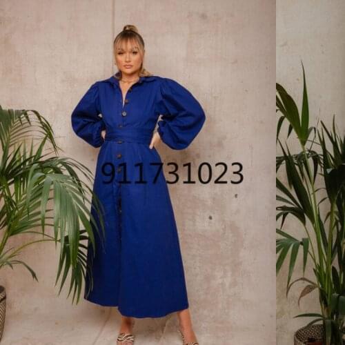 XL-5XL African Dresses for Women Summer African Women Long Sleeve Orange Blue Plus Size Long Dress African Clothes
