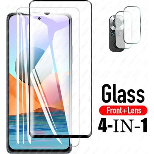 Tempered Glass for Redmi Note 10 Pro Screen Protector for Redmi Note 10s 10 S Note10 Pro Max 10Pro Note10pro Camera Lens Glass