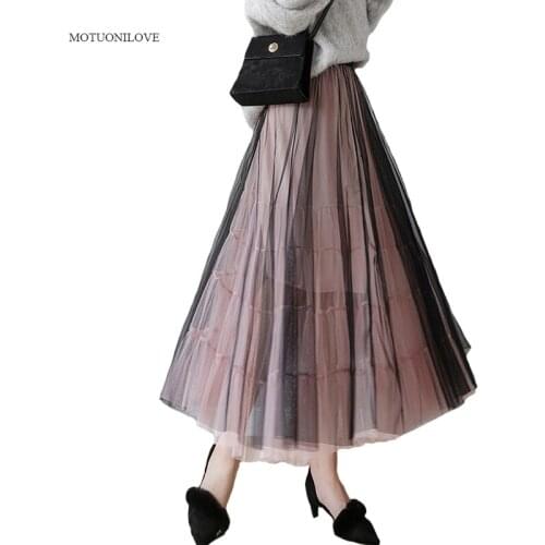 2020 New Arrival Puffy Women Tulle Pleated Skirt Vintage Petticoat 50s Retro Underskirt Swing Rockabilly Fancy Net Tutu 80CM