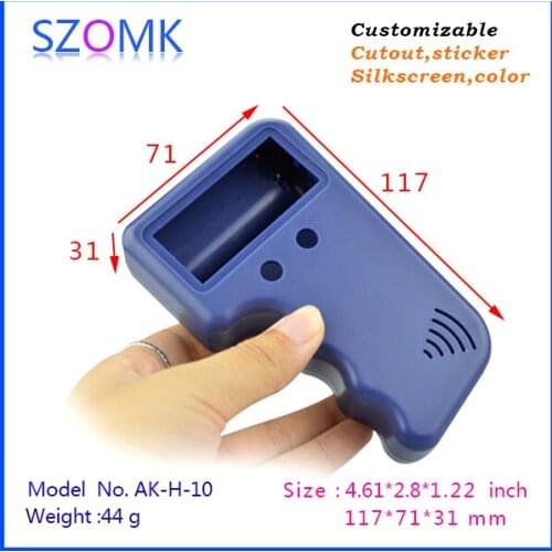 1 piece, 2AAA battery holder plastic enclosure 117*71*31mm electronics handheld enclosure, hot selling abs plastic boxes